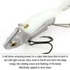 13,6 g/44 mm esca finta Spin paillettes metallo resistente gancio triplo VIB esca attrezzatura da pesca