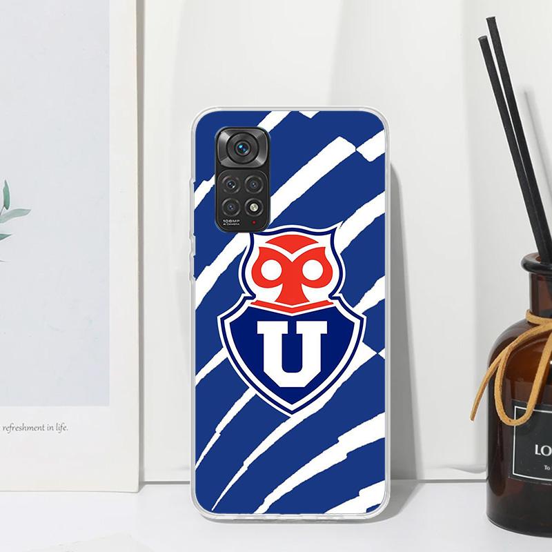 

De Chile U-University Logo Phone Case For Xiaomi Redmi Note 15 13 14S 14 Pro Plus 12S 11S 10S 12 11E 10 11T Art Fundas Back Cove Redmi Note 13 4G