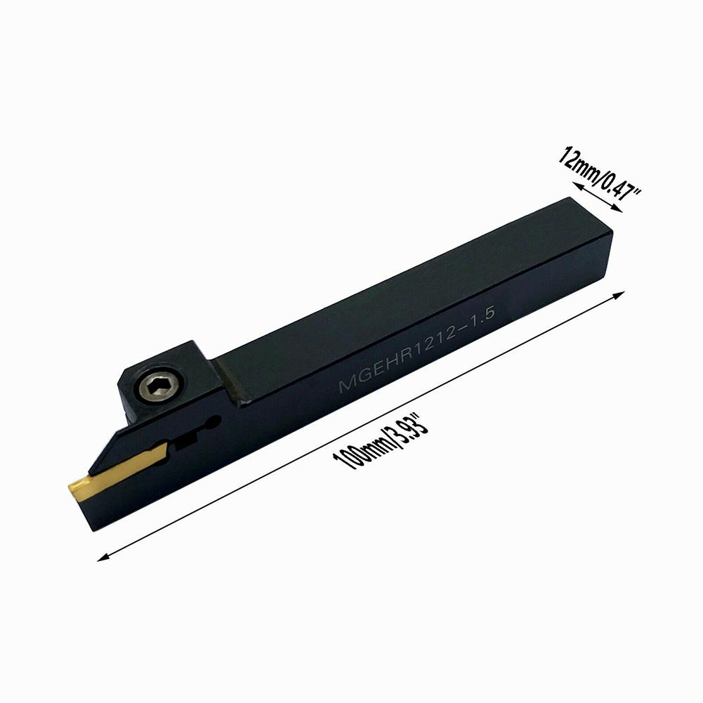 MGEHR1212-1.5 Spårstålhållare 10st MGMN150-G Karbidspårstål Lathes Vändverktygshållare Metallbearbetningsverktyg