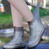 Antifouling Silikon-Überschuhe Wasserdichte Überschuhe Wasserdichte Regenstiefel-Überzüge Outdoor Wiederverwendbare Verdickte Überschuhe