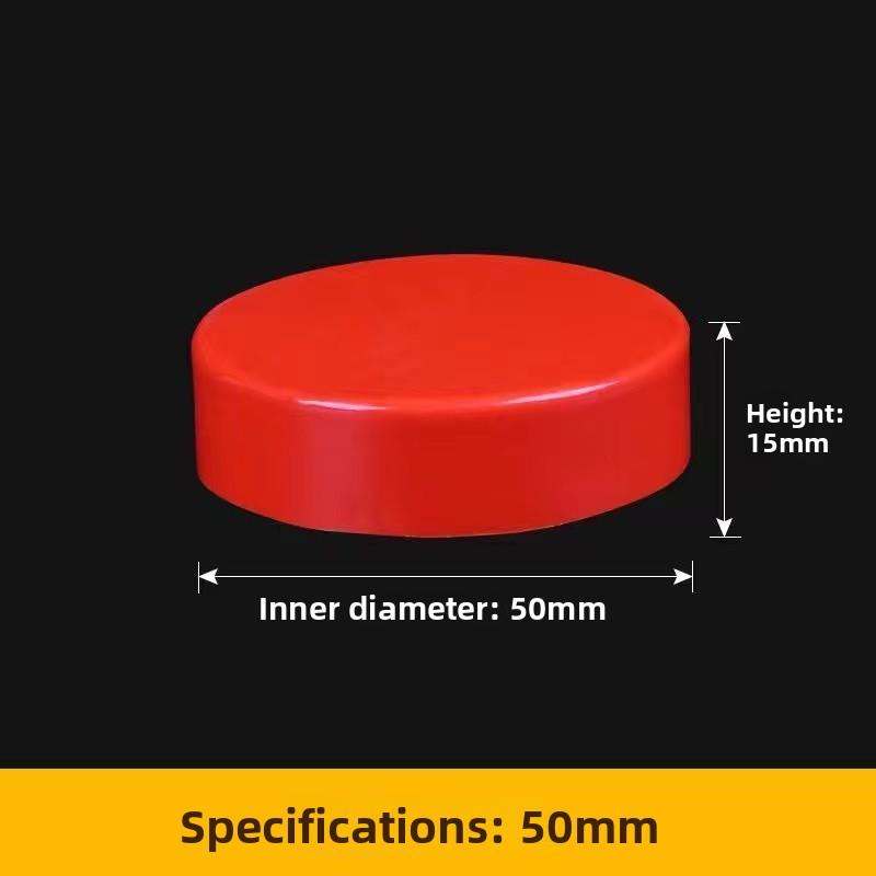 

50/75/110mm PVC Pipe Plug Cap Tube Cover White Drainage Pipe protect cover