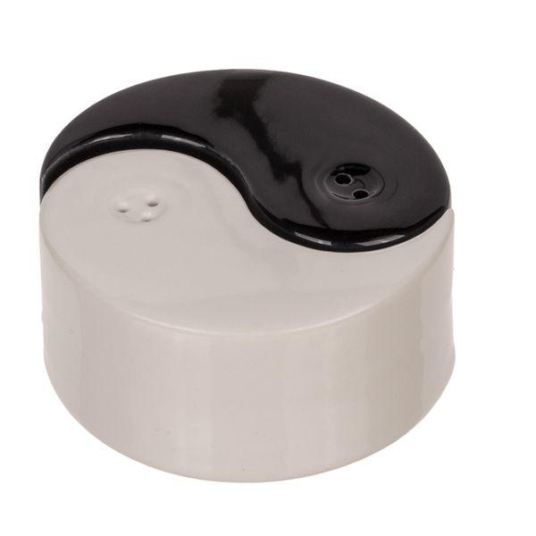 Piperniță și solniță Yin și Yang Sare și piper bucătărie