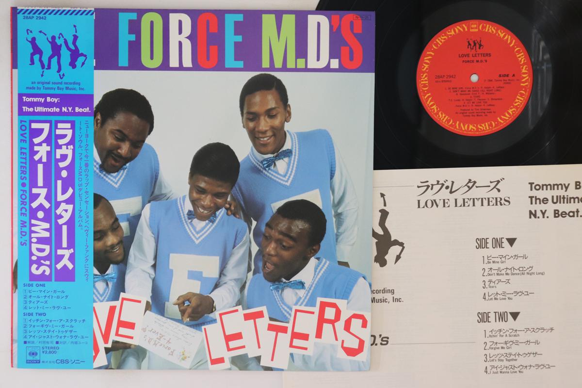 

LP Record FORCE MDS - Love Letters 28AP2942 CBS 1984 Japan Obi Soul/Funk Used