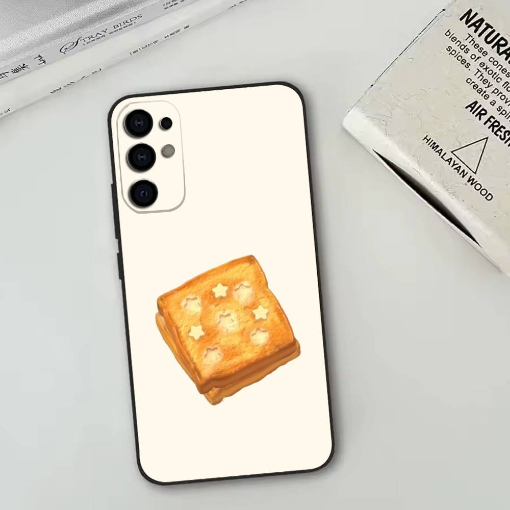 

Tempting bread Phone Case For Samsung S25,S24,S21,S22,S23,S30,Ultra,S20,Plus,Fe,Lite,Note,10,Black Cover Samsung S20ULTRA5G