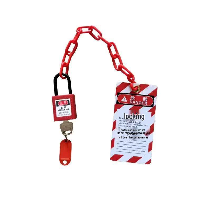 Industrial Safety Insulated Padlock Set