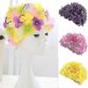 Dames Zwemkap Bloemblaadje Retro 3D Bloemen Zwemhoed Dames Bloemen Badmuts goed 25-26
