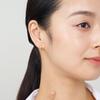 Vendome Aoyama K18YG Hoop Earrings AGVE1606 YG [Official]