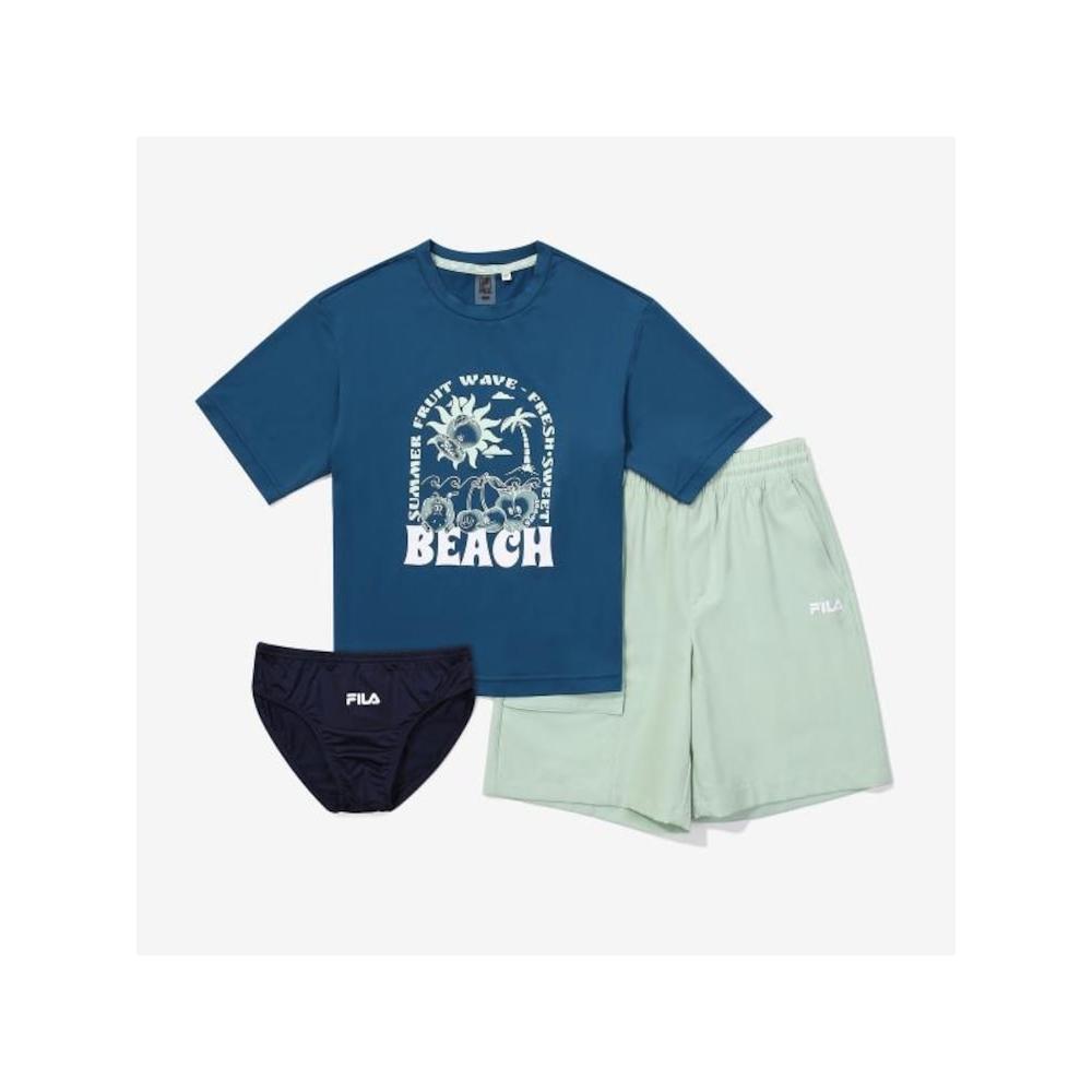 

[fila Kids] Swimming Panty Set Up Fk2fsf2w03m Vtb q0zFk2fsf2w03mVtb VINTAGEBLUE/110