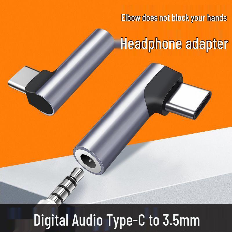 Apple, Huawei Android Type-C to 3.5mm Earphone Adapter with Call and Music Controls