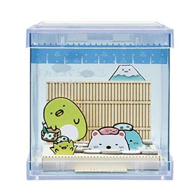 Sumikko Gurashi Papiertheater -Würfel- Warmes und gemütliches Bad