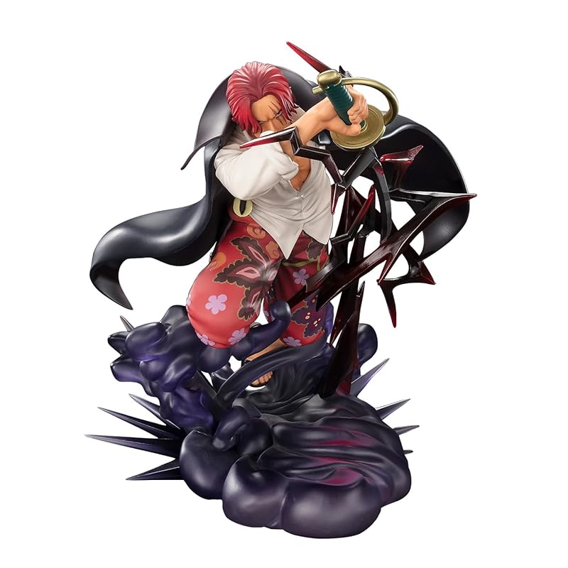 

TAMASHII NATIONS Figuarts ZERO ONE PIECE [Super Fierce Battle] Shanks - God Evasion - Approximately 200mm Made of PVC&ABS Painted finished figure