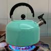 3L Stainless Steel Whistling Tea Kettle Water Boiler Heat-Resistant Flat Bottom Teapot Multi-Function Camping Pot for All Stoves