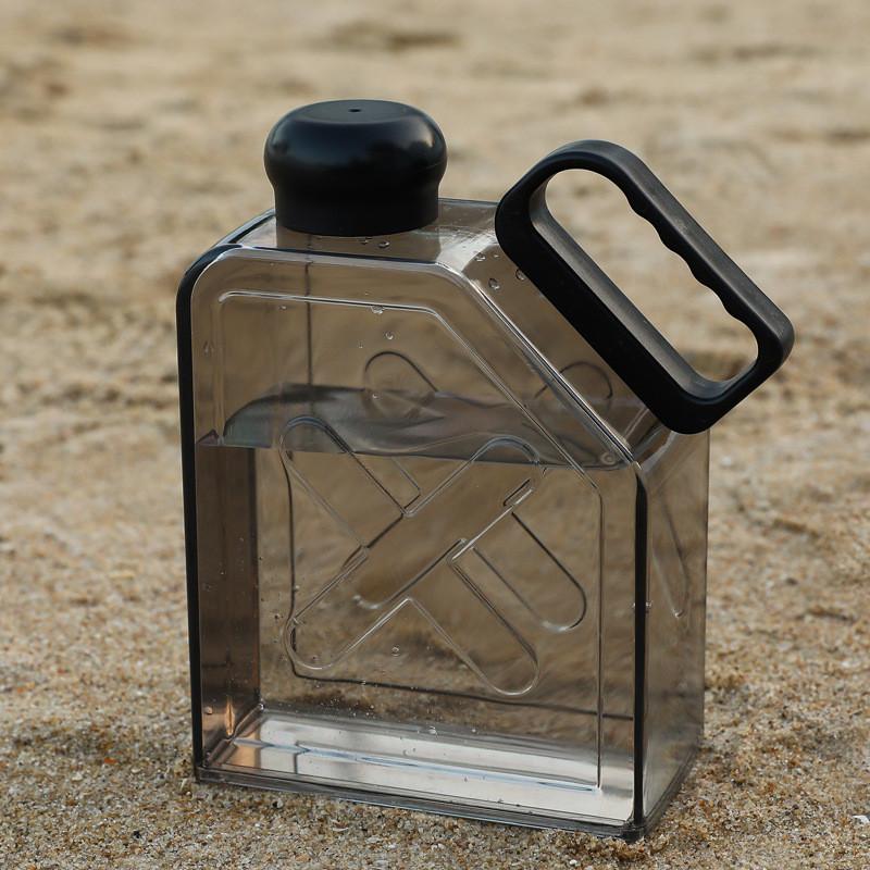 

Cup Plastic Portable Outdoor Fashion Sports Water Bottle Straight Drink Type чёрный