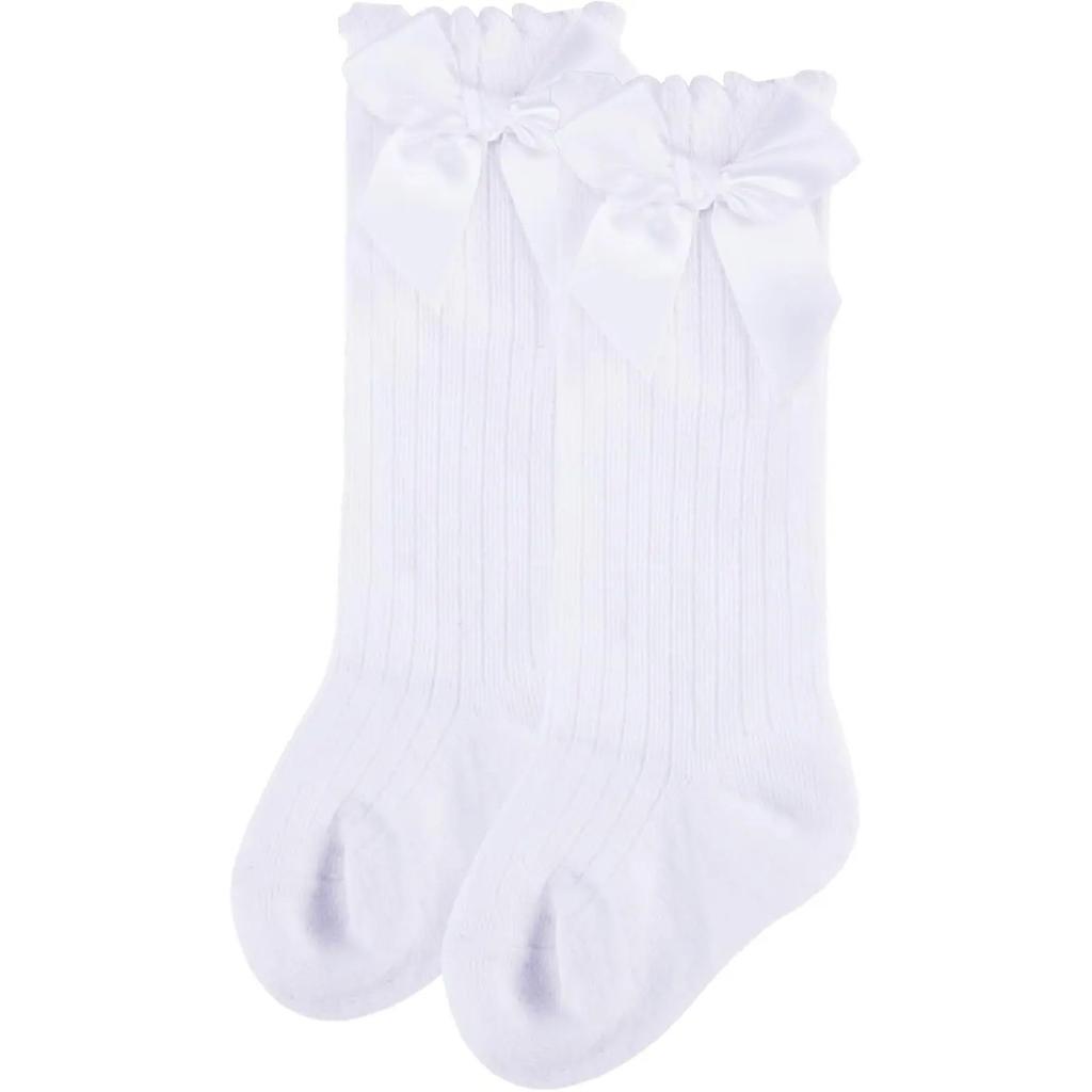 Kleine Baby Mädchen Schleife Prinzessin Spitze Rüschen Socken