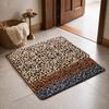 Plush Rabbit Fur Style Bath Mat Non-Slip Door Bathroom Entryway Bedroom Threshold Soft Thick Floor Rug