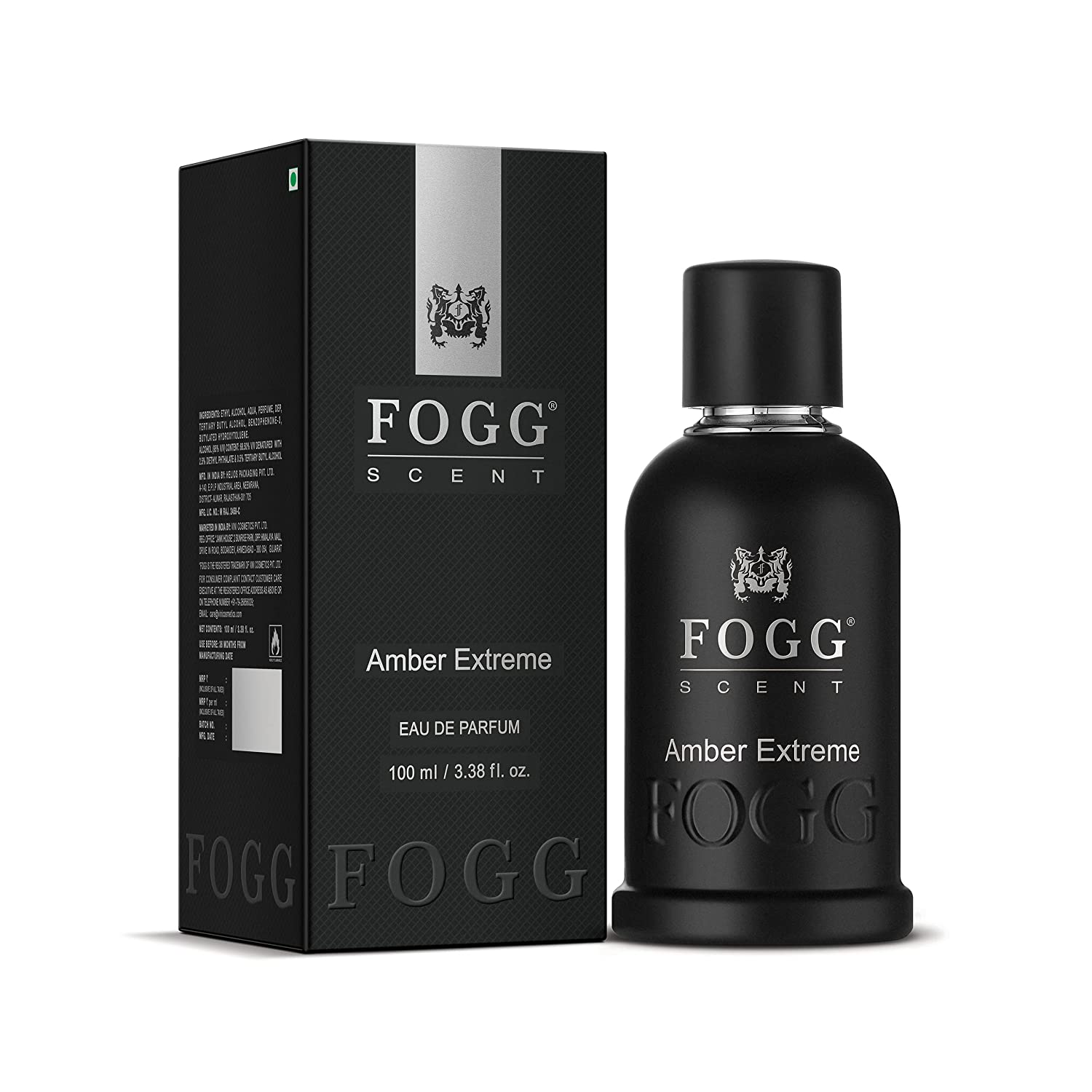 

Fogg Amber Extreme, Мужские духи, стойкие духи, парфюмированная вода, 100 мл