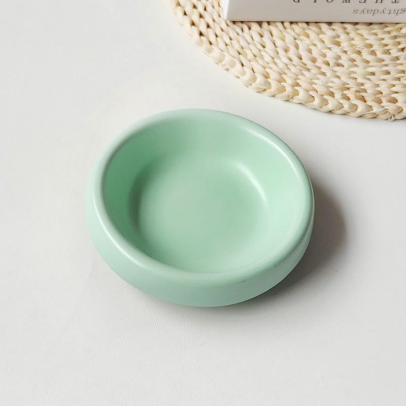 Neck Protection High Foot Cat Food Bowl Durable Cat Drinking Water Bowl Ceramic Cat Bowl Kittens Feeding Bowl Pet Supplies