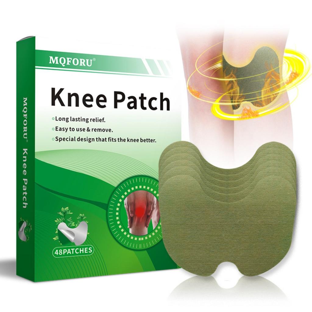 48 Pcs Knee Velcro Relieves Knee Pain and Swelling Knee Patch Knee Recovery Patch