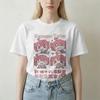 Unisex Unisex Tshirt Kawaii Kasane Teto Anime Crazy Pure Cotton Tee Shirt Short Sleeve T Shirt O Neck Tops Adult