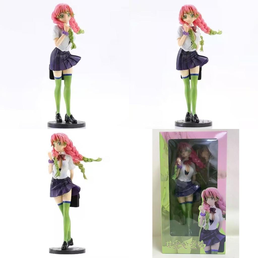 Demon Slayer Kimetsu No Yaiba Kanroji Mitsuri Pvc Figure Collectible Model For Fans And Decor