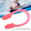 Swimming Nose Clips Waterproof Soft Silica Gel Surfing Nose Clip Plugs ProtectorRose Red