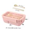 850ml Deep Lunch Box with 4-Point Locking for Leak-Proof Capability, Eco-Friendly, Microwave and Dishwasher Safe, Unisex, Perfect for Commuting or
