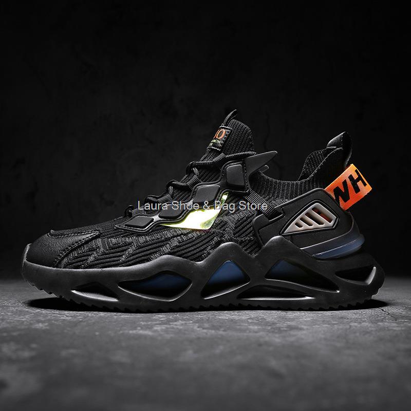 Trendy Sneaker For Men Sport Shoes Mesh Breathable Running Shoes Fashion Dad shoes Man Casual Shoes Student Daily Footwear New