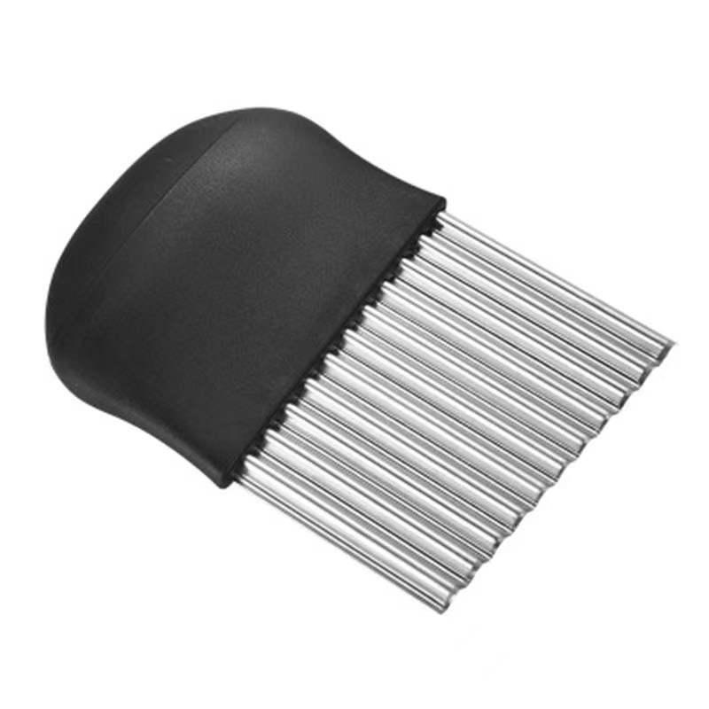 

Гофрированная картофелерезка: Нож для волн, слайсер и решетка для идеальной нарезки картофеля фри