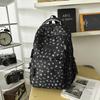 Schoolbag College Style Japanese Style Shoulder School Bag High School Boys Printed Simple Fashion Elementary School Boys Men's Lightweight Backpack