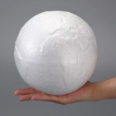 Kit Globo in Schiuma Sagomata: Sfera Bianca in Polistirolo per Progetti Fai da Te