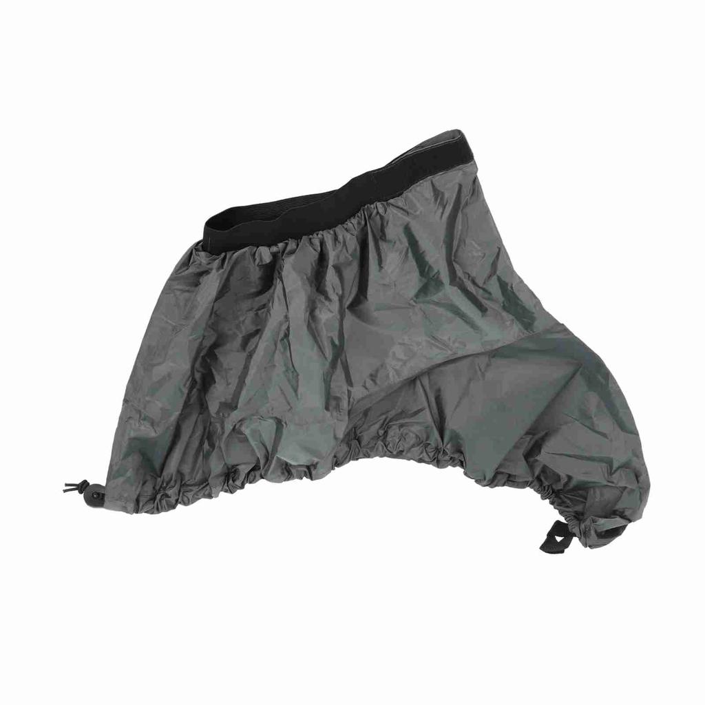 Nylon Kayak Spray Skirt Waterproof Cover Water Sports Accessory(Black)