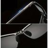 1pc Photochromic Sunglasses Fashion Classic Men Square Driving Goggles Polarized Day Night Chameleon Glasses
