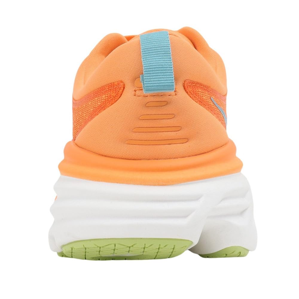 HOKA Bondi 8 Running Size Shoes, Women's, 23.0 (Orange, 1127952-SLRL)
