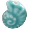 Colorful Ceramic Conch Shell Beads: Loose Snail Beads for Handmade DIY Jewelry and Accessories