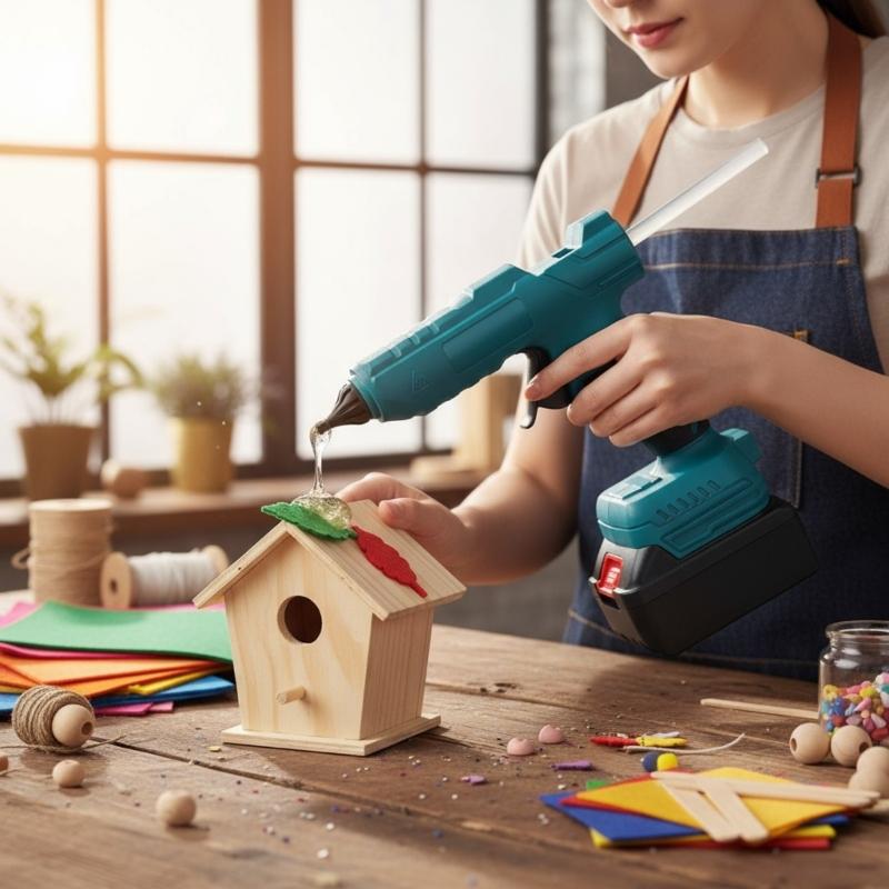 Battery Cordless Glues Guns Fast Adhesive Melting Easy Switches Operations Hot Glues Guns for Crafts