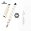 Penna Stilografica JINHAO 82 Con Set Pennino da Immersione Pennino EF F M in Plastica Penna Girevole Cancelleria per Scrittura d'Affari Materiale per Ufficio Scuola