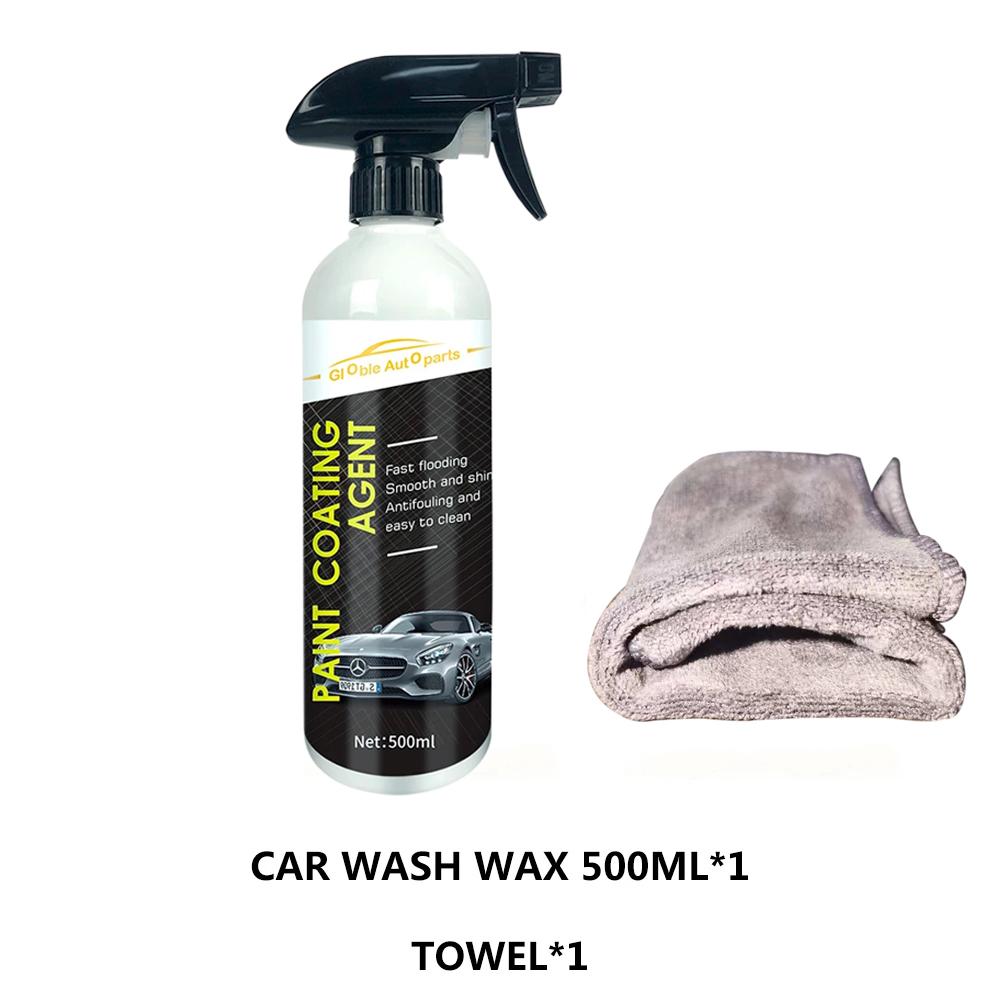 

500Ml Nano Ceramic Car Coating Car Accessories Maintenance Hydrophobic Layer Cleaning Film Paint Care Protector Kit Accessories 500ml
