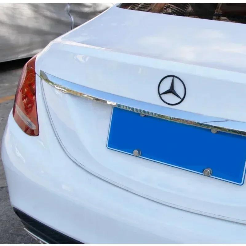 C200 E200 For Mercedes Benz Midtre Bagasjerom Stjerne Logo Bil Emblemer Merke FOR Benz A C E CLA GLC Klasse W117 W176 W204 W205 W212 W213 W