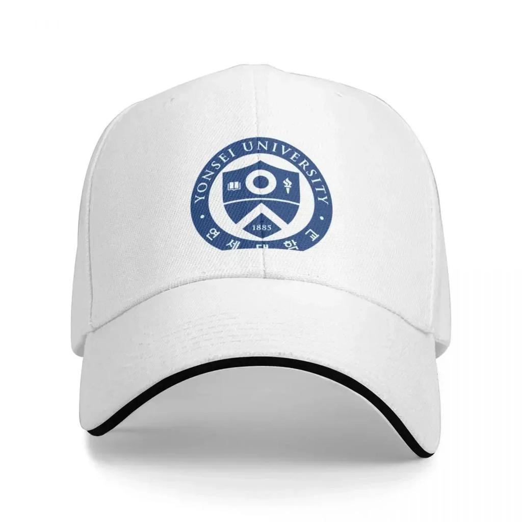 Yonsei Univveersity Seoul Korea Classic T-Shirt Baseball Cap Anime black Wild Ball Hat Hat Man Luxury Men's Hats Women's
