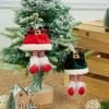 Funny Hanging Christmas Leg Pendants Cute Cartoon Xmas Tree Ornaments Soft Mini Christmas Decorations Gift Giving