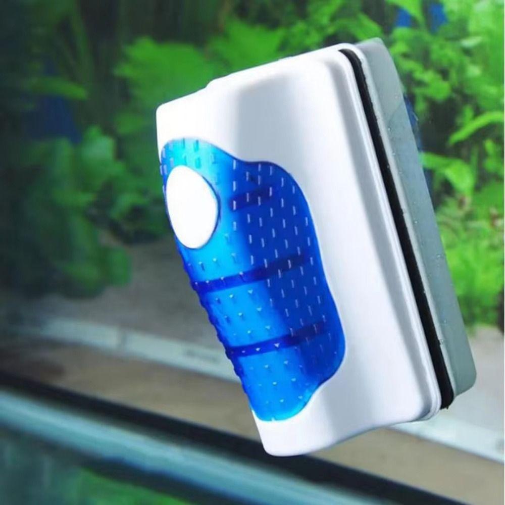 Double Side Fish Tank Floating Brush Ergonomic Handle Fish Tank Wiping Brush  Hotel