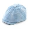 Men'S Beret Hat New Fashion Newsboy Caps Male Outdoor Streetwear Berets Washed Denim Peaked Cap Men Casual Vintage Boina Hats