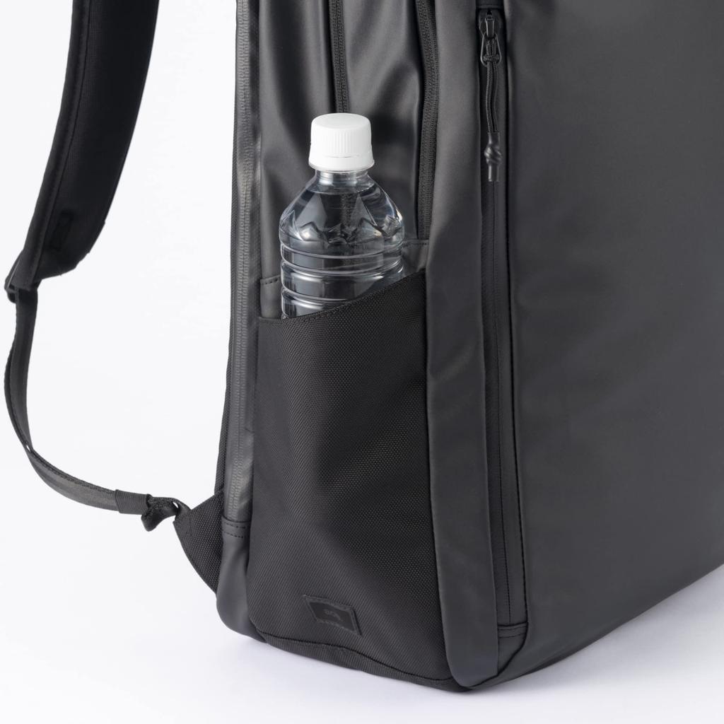 Ace Gene T-Commuter Business Backpack, No. 67802, 20L, Men's, Black, Fits B4 Files and a 15.6-inch Laptop [Anti-Virus Treated Synthetic Leather]