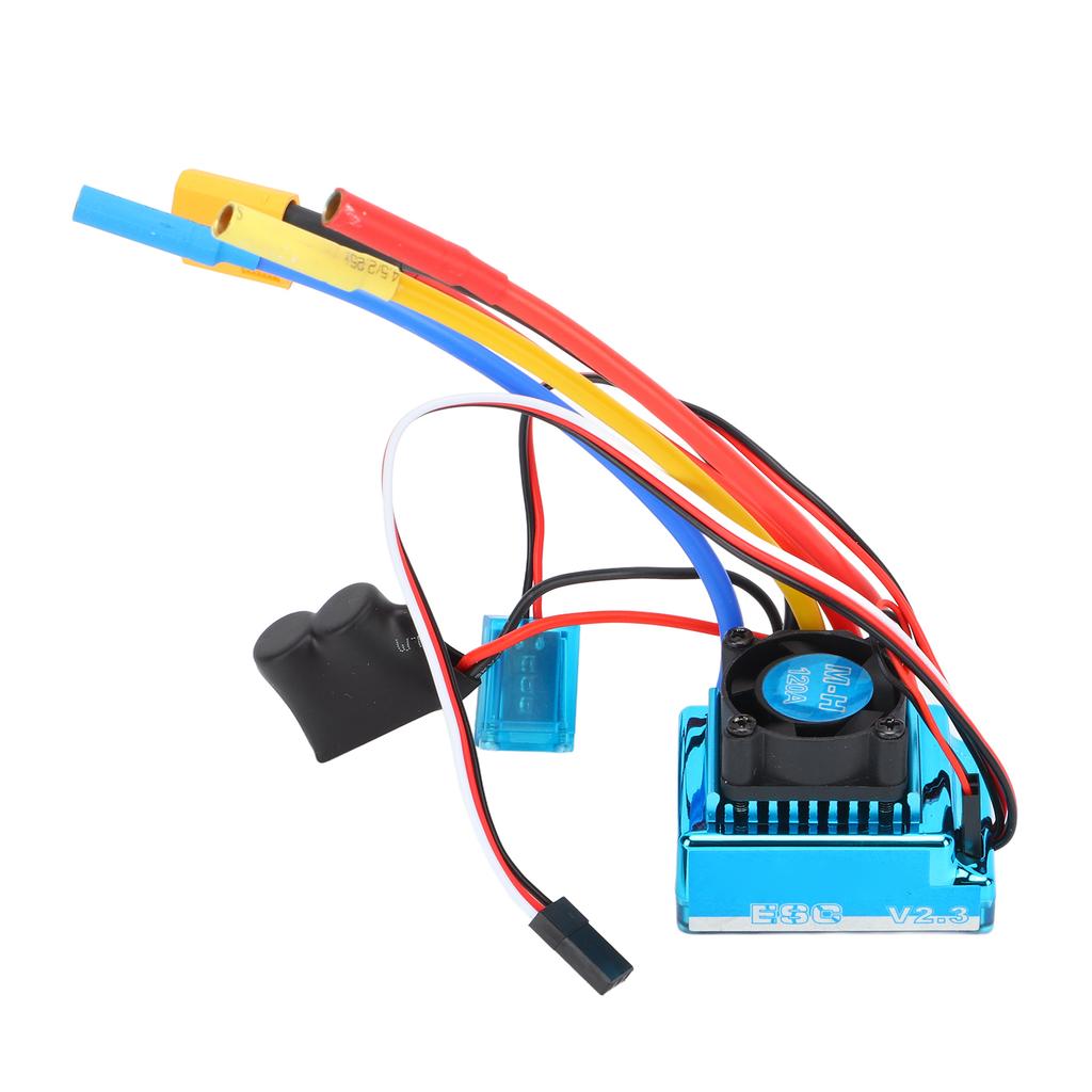 3650 3600KV Brushless ESC and 120A Brushless Motor Waterproof RC Car Part for 1:10 RC Car and 1/8 RC Car