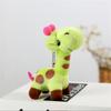 12CM Cute Plush Toys Color Deer Stuffed Giraffe Pendant Wedding Game Company Small Animal Doll For Christmas Gift