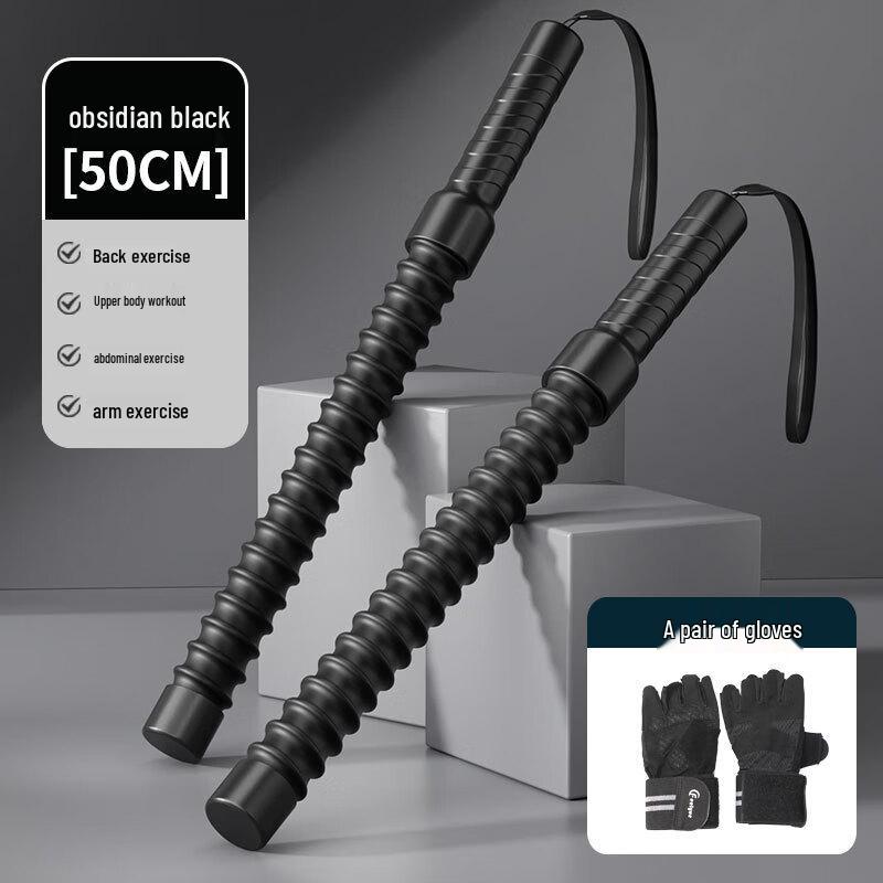 Heavy Duty Battle Rope & Workout Gloves Set