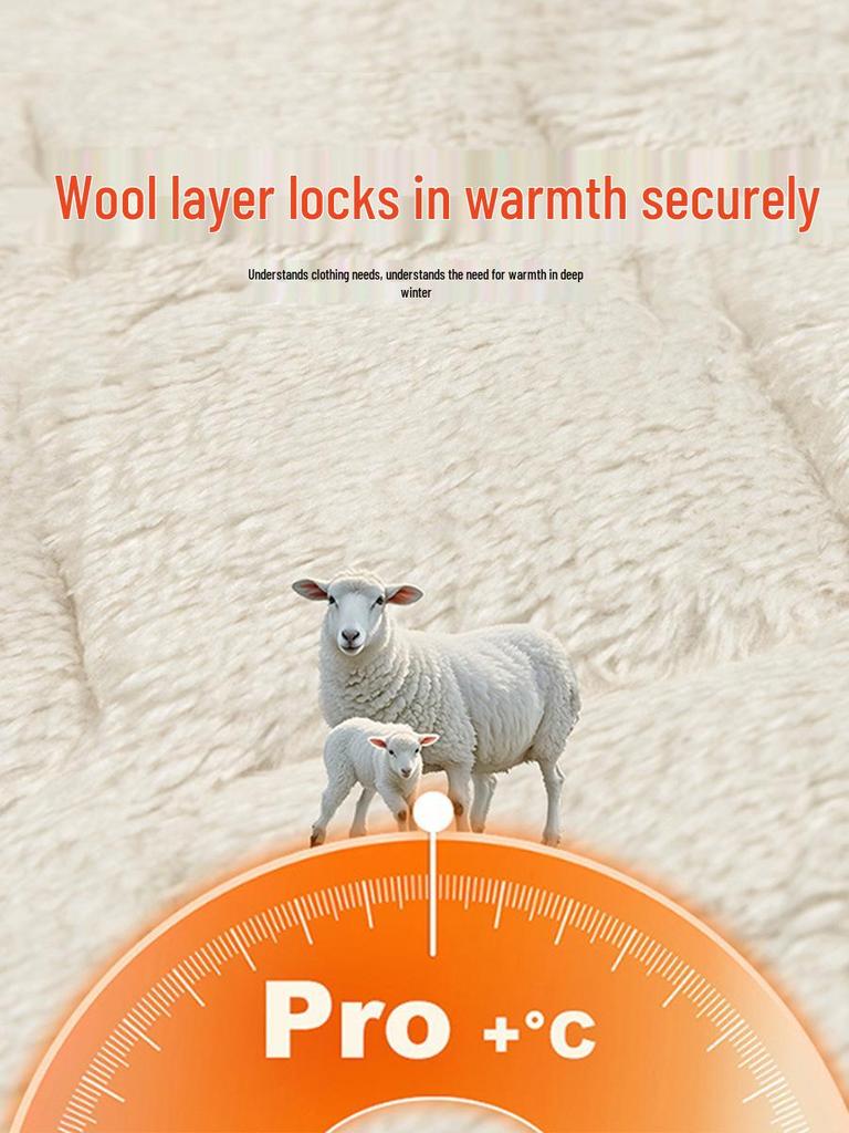 Elderly Women's Warm Velvet Vest: Cozy Autumn/Winter Shawl for Grandma and Mom