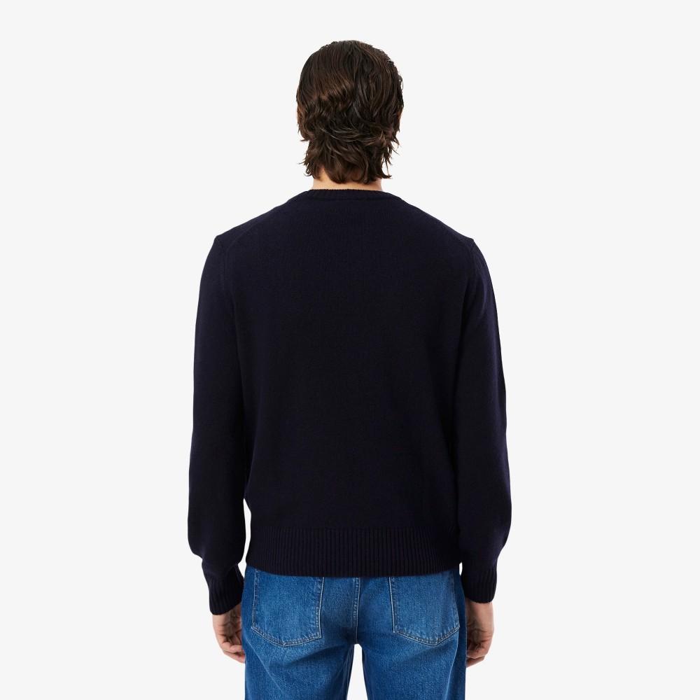 Lacoste Men's Worsted Crewneck Sweater AH2916-55N166