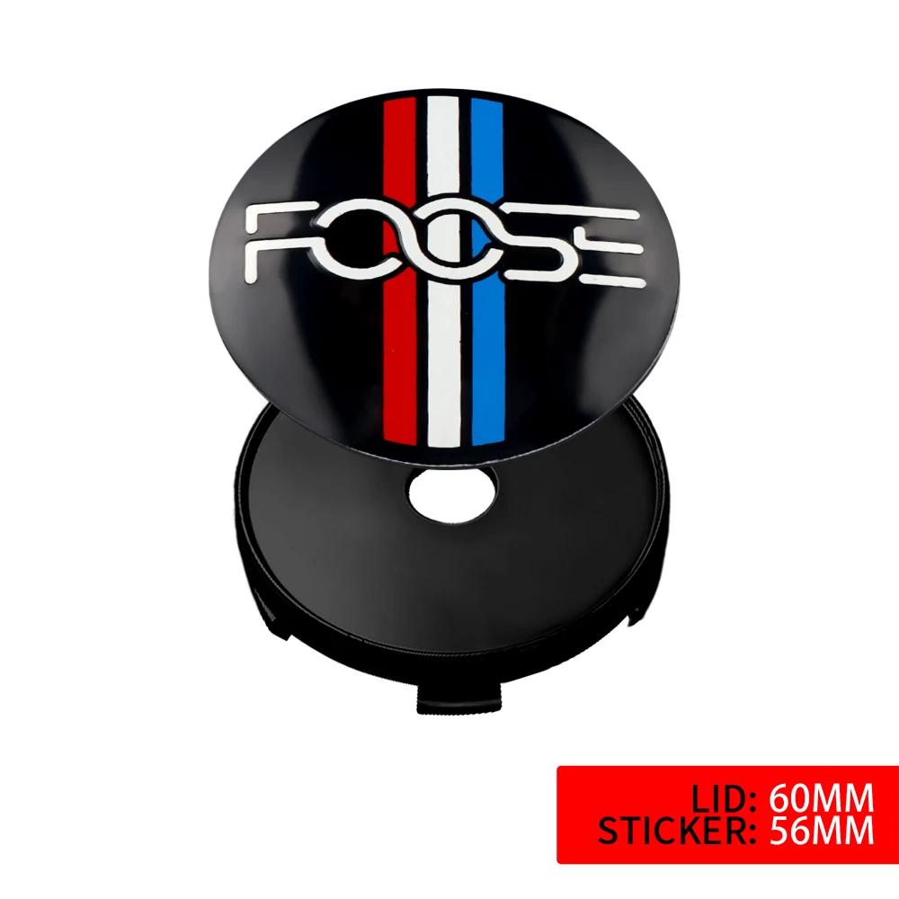 

Car Sticker 2026 60MM Car Wheel Center Hub Cap Rim Cover Logo Decal For Ford ST Fiesta Focus Mk2 3 4 Edition Mondeo Fusion FOOSE