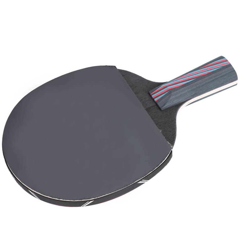 6PCS Black Red Ping Pong Racket Set Dual Rackets Ping Pong Paddles  Indoor Outdoor